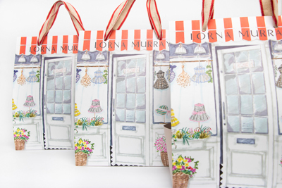 Lorna Murray bags collaboration