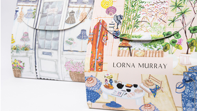 Lorna Murray front bags collaboration