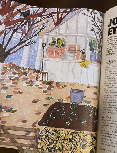 Open magazine