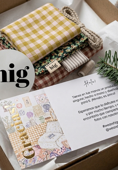 We Are HIG packaging